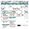 bloom daily planners 3 Piece Magnetic Dry Erase Planner Set, Garden Blooms